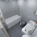 Ванна Алекса 170х75 на каркасе с экраном — изображение 4
