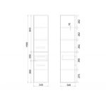 FUJI ПЕНАЛ ПОДВЕСНОЙ ЛЕВЫЙ — изображение 4