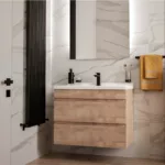 Карелия 60 тумба с раковиной подвесная (2 ящика) — изображение 9