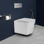 Куб Турбо унитаз подвесной с крышкой Soft-close БЕЗОБОДКОВЫЙ — изображение 8