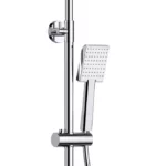 Душевая система Соле / Sole Albano S227C с тропическим душем, однорычажным смесителем, без излива, хром — изображение 2