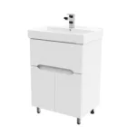Тумба с раковиной Сохо / Soho Quadro Light 60 напольная