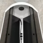 Душевая Кабина Грэй-Блэк / Gray black 90х90 <br>низкий поддон — изображение 5