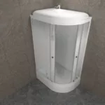 Душевая Кабина Коралл-Лайт / Korall light 120х80 <br>средний поддон, левая — изображение 5