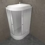 Душевая Кабина Коралл-Лайт / Korall light 120х80 <br>средний поддон, правая — изображение 6
