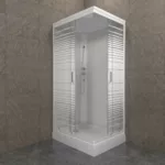 Душевая Кабина Квадро / Quadro 100х80 <br>низкий поддон — изображение 3